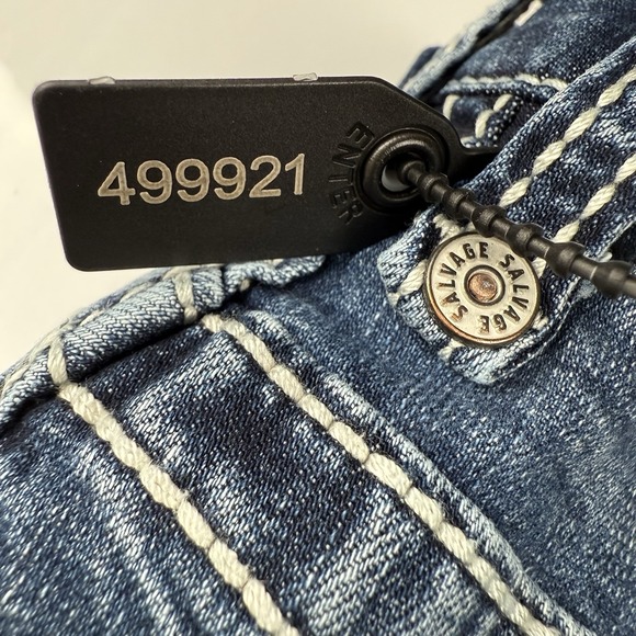 Salvage Supply Co for Buckle Mayhem Straight Fit  Jeans Men 34x32 - Picture 15 of 15